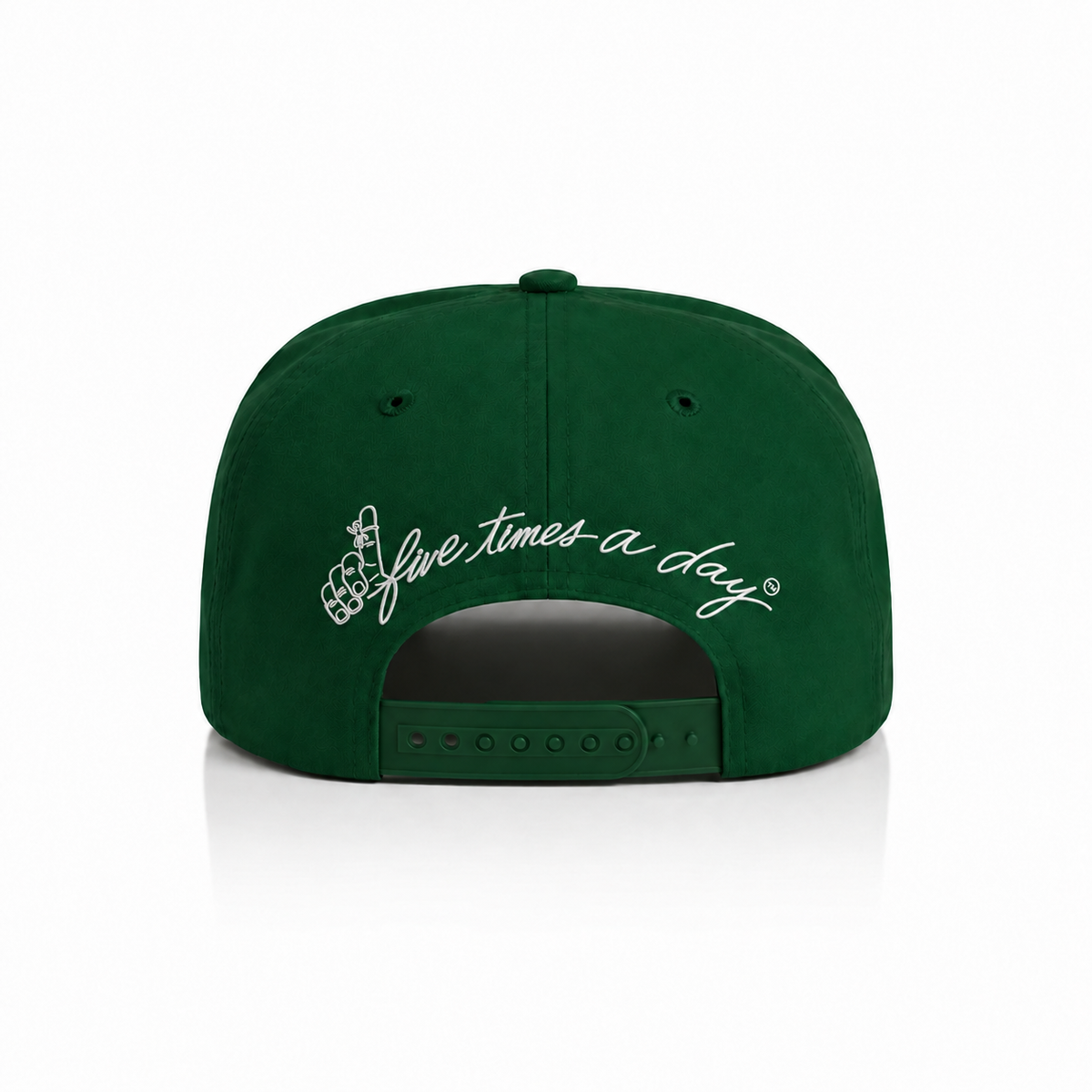 Snapback Signature "5" Hat Green