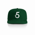 Snapback Signature "5" Hat Green