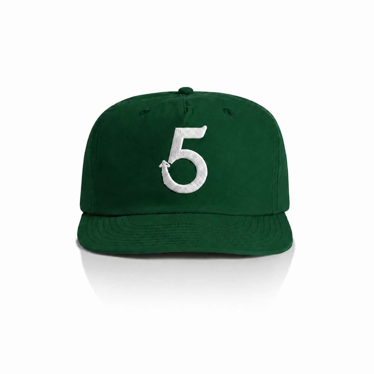 Snapback Signature "5" Hat Green