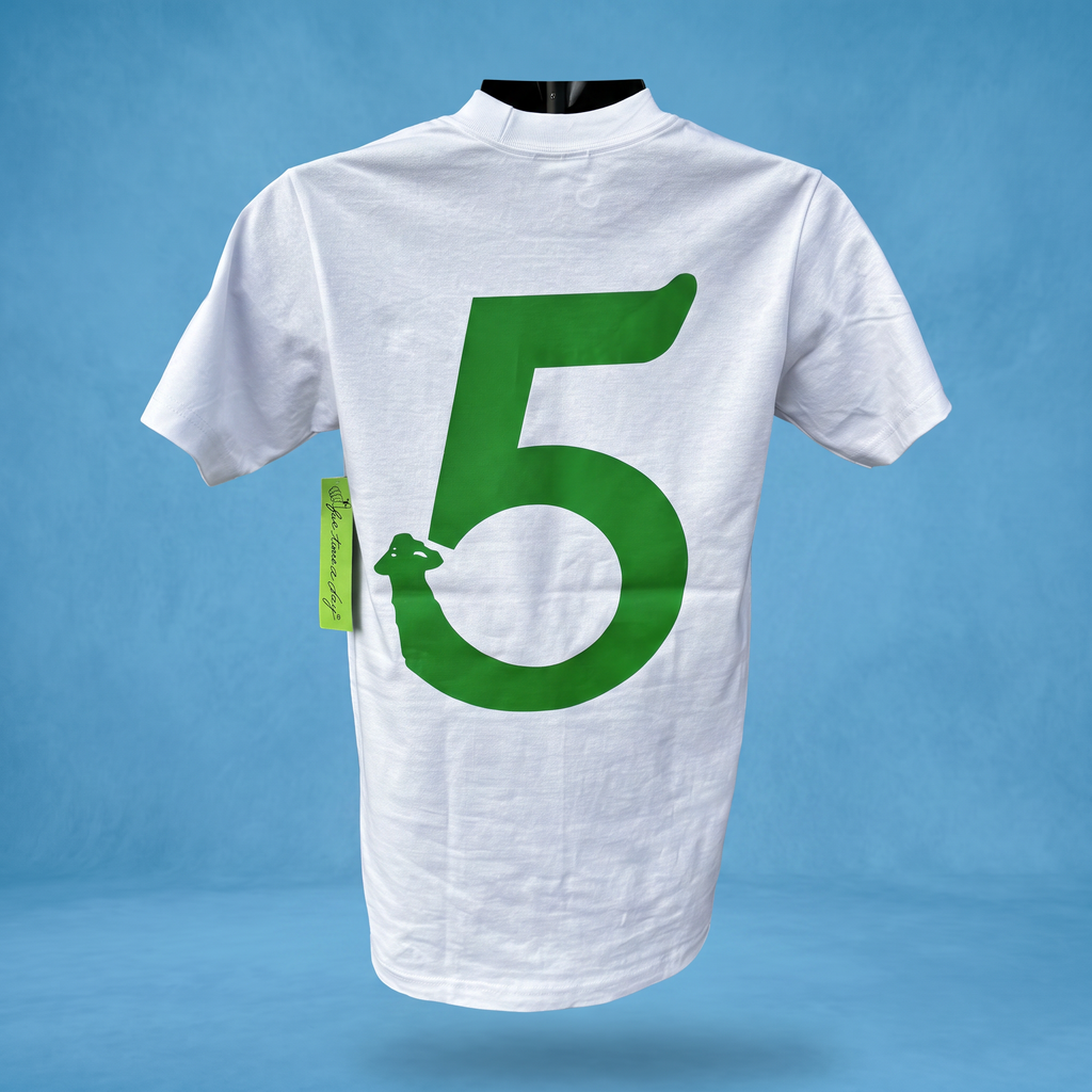 12 Wholesale 5 Times A Day Signature White T "The Reminder"