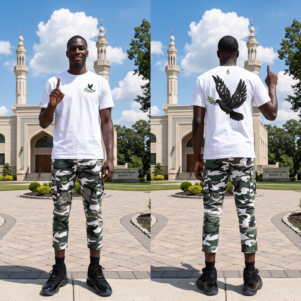 12 Wholesale Pieces 5 Times A Day "Fear & Hope Reminder T" Premium