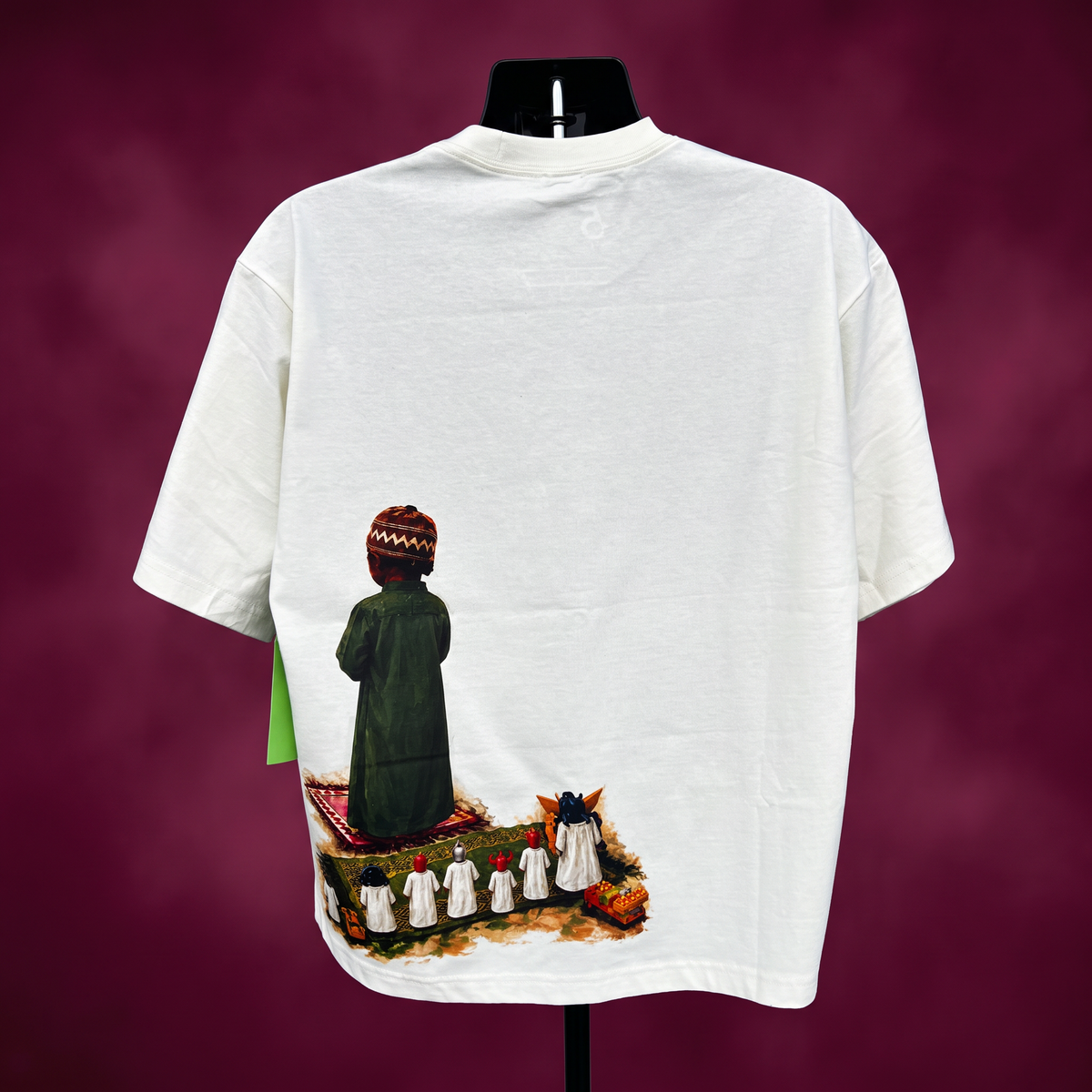 5 Times A Day "Prayer Time" Premium T Cream Crop